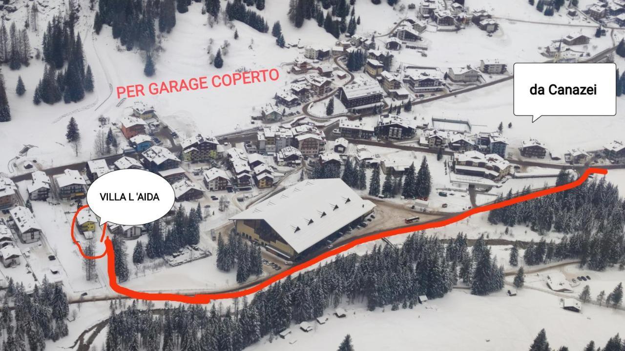 Villa L'Aida Canazei Eksteriør billede